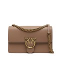 LOVE ONE CLASSIC DC VITELLO SETA BAG PINKO 100941-A0F1-D01Q