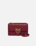LOVE ONE CLASSIC DC VITELLO SETA LO ЧАНТА PINKO 100941-A1YB-Y1HQ