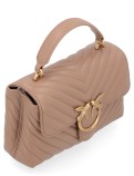 LOVE LADY PUFF MINI CL SHEEP NAPPA CHEVRON ЧАНТА PINKO 100044-A0GK-D01Q