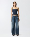 WANDA WIDE LEG JEANS PINKO 101733-A2RQ-PJZ