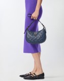HALF MOON MINI FL VITELLO SETA LOGO ЧАНТА PINKO 102790-A1YB-G08Q