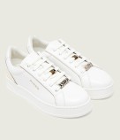 IRIS 01 - МАРАТОНКИ CALF LEATHER MILK/PLATINUM PINKO SS0131-P001-ZX8