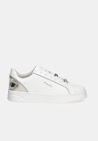 IRIS 01 - МАРАТОНКИ CALF LEATHER MILK/SILVER PINKO SS0131-P001-ZX0