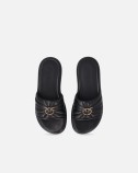 FIONA 03 NAPPA BLACK SLIPPERS PINKO SD0525-P003-Z99