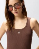 CALCOLATORE TANK ТОП PINKO 100807-A338-L78