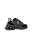 ARIEL 36 - CALF LEATHER/COW SUEDE BLACK PINKO SS0215-P021-Z99