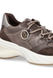 ARIEL 36 - CALF LEATHER/COW SUEDE MORO PINKO SS0215-P021-L72