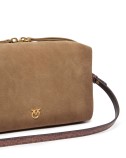 BAULETTO TRITTICO SUEDE SPRAYING BAG PINKO 106761-A3DB-L34J