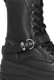 EVA 04 - BOOTS CALF LEATHER BLACK PINKO SD0613-P001-Z99