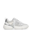 ALBA 03 - МАРАТОНКИ CALF LEATHER/MESH/MIRROR WHITE PINKO SS0211-P027-Z1B