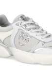 ALBA 03 - МАРАТОНКИ CALF LEATHER/MESH/MIRROR WHITE PINKO SS0211-P027-Z1B