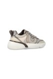 ALBA 03 - МАРАТОНКИ CALF LEATHER/MESH/MIRROR IVORY PINKO SS0211-P027-ZU5