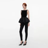 BLACK PANEL KNIT  КЛИН Self-portrait SC26-175P-B-BLACK