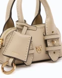 NANO BOWLING VITELLO SETA BAG PINKO 107662-A0F1-C50Y