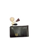 AIRONE WALLET+ CHARM VITELLO PINKO 107088-A0F1-Z99Q