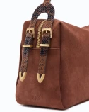 24 BIG SUEDE SPRAYING ЧАНТА PINKO 106678-A3DB-L88J
